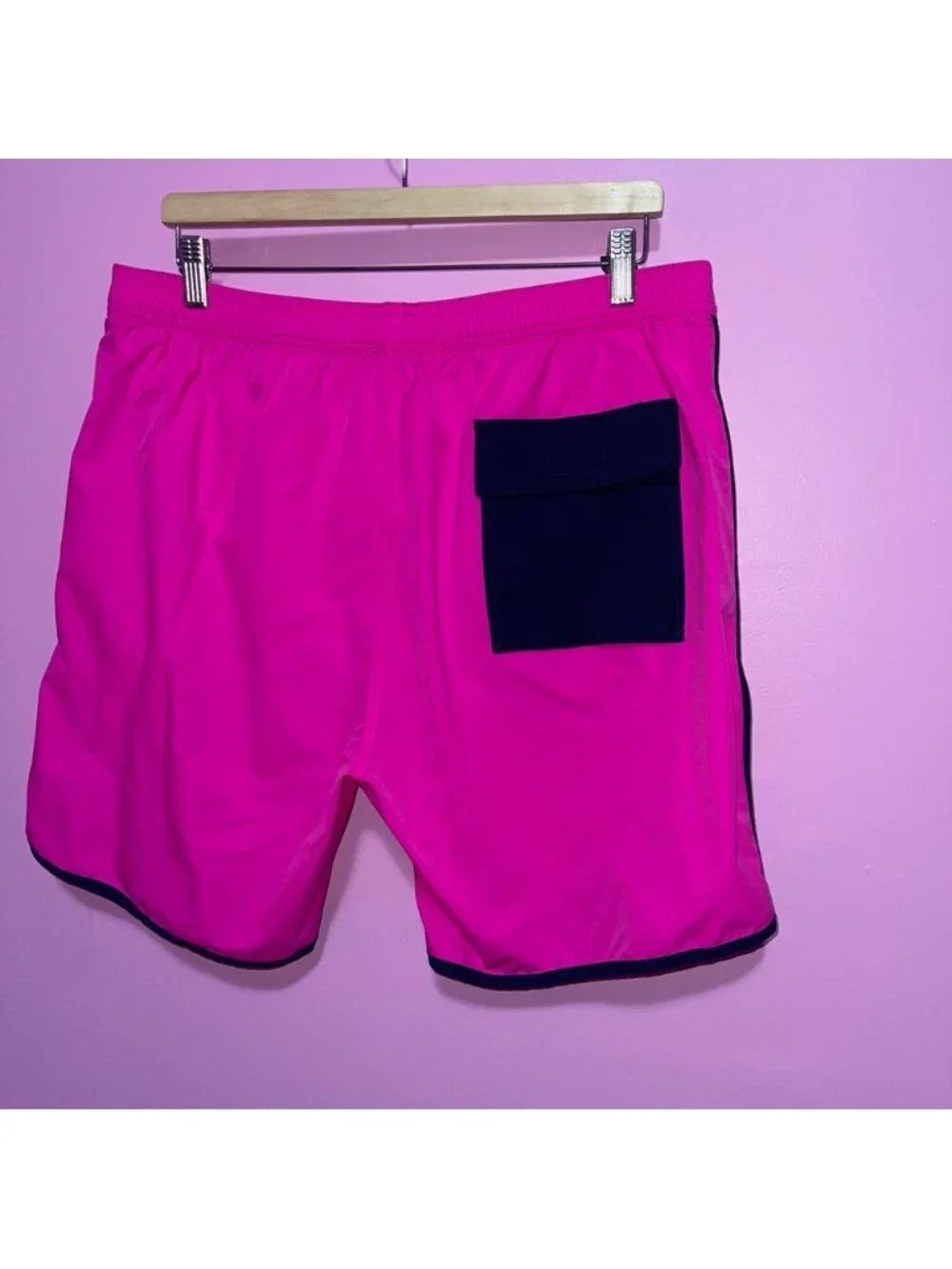Psycho Bunny‎ Holloway Neon Pink Swim Trunks Men’s XL Quick-Dry